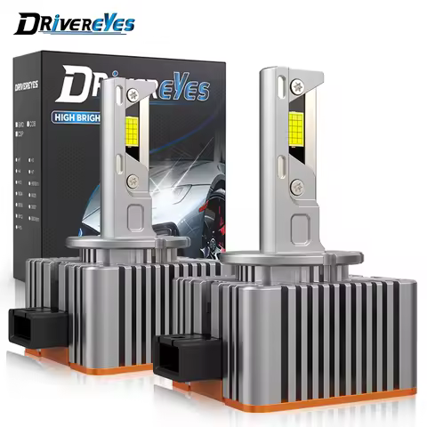 2PCS 30000LM D1S D3S Headlight 35W D2S D2R D4S D4R D5S D8S LED Canbus Lamps Auto LED Lights Bulb For
