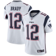 The NFL new England Patriots England Patriots football suits TOM BRADY jersey number 12 เสื้อฟุตบอลย