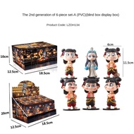 Nezha 2 Nezha: The Magical Child Naohi Set of 6 Nezha Ao Bing Movie Replica Models Cake Ornaments