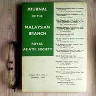 PSBL [Collector JMBRAS 1969] SEJARAH NEGERI & RAJA PERLIS, HAMZAH FANSURI, TRADITIONAL MALAY HOUSE, 