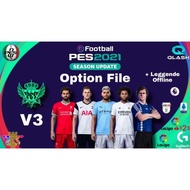 JERSI & LOGO Patch PES2021 for PS4 (option file)