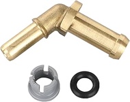 Thermostat Water Outlet Hose Connector Kit Professional Metal Water Pump to Thermostat Water Outlet 