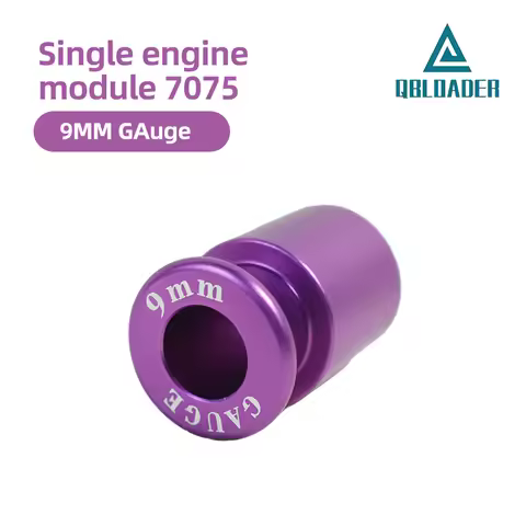 9mm luger Gauge 7075 (purple)