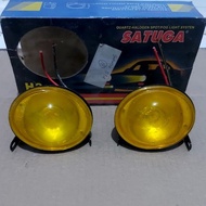 SATUGA H3/12V Quartz Halogen Spot/ Car Spotlight Fog Light System Amber