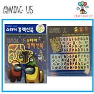 Among us book stickers, cute stickers, Ori Korea