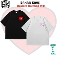 Spiderman & Gwen Couple T-Shirt V2 Custom combed 24s T-Shirt Couple Shirt