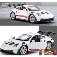 Collection Car Diecast 1:36 Scale Porsche 911 GT3 RS Diecast Car Models, Pull Back Vehicles Porsche 
