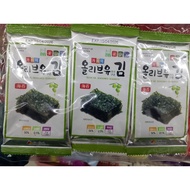 Korean olive oil seaweed lunch 3pcs / Ready Stock