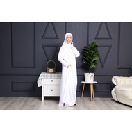 Egy Hot Selling 🔥 Hayu 93; Telekung Umrah Telekung Jubah Aafiyah - Off White
