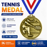 Free+Ribbon 7Cm Tennis Competition Medal Interest Classes Awards And Medals Intramurals Medal Medal 