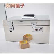 Stainless Steel Save Money Bank Password Box Children's Piggy Bank Money Box Cash Register Cash Box 