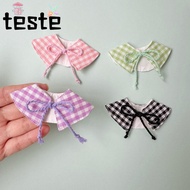 Doll Clothes,|Outfit Cotton Stuffed Doll Checkered Cloak, Kawaii 10~15cm Checkered 15cm Cotton Doll 