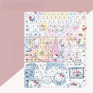 ⭐hellokitty⭐Macbook keyboard Case M4 M3 Air15 Pro14：A2442 keyboard cover M1 Macbook Pro Case Macbook