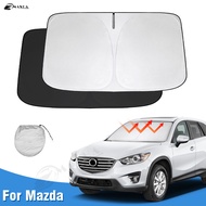 Windshield Sunshade for Mazda CX-5 2017-2021 2022 2023 CX5 Window Shade Sun Visor Protector Blocks U