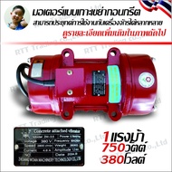 Bochima มอเตอร์เกาะแบบเขย่าคอนกรีต 380 โวลต์ / 750 วัตต์ 1 แรงม้า Model ZW-3.5 (750W/380V)