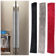 1/2Pcs Plush Refrigerator Door Handle Cover Versatile Dustproof Kitchen Supplies