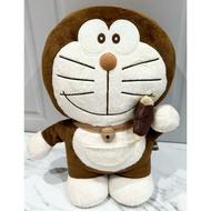 Fluffy Chocolate Doraemon Plushie Doll Brings Dorayaki Doraemon Fujiko Pro