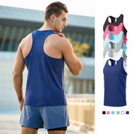 Men Workout Running Tops Sleeveless Gym Tank Tops Sport Vest