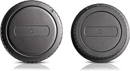 Housing Cap Rear Lens Cap Set for Canon EOS-1D C EOS-1D X EOS 5DS R 5D Mark III 6D 7D Mark 70D 60Da 