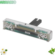 IARMARIOQR 10PCS Slide Potentiometer, Slide Siding Multicolor B50K Potentiometer, Premium B50K Slide