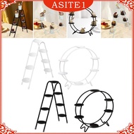 [Asite] Tiered Cupcake Display Stand Cupcake Display Shelf Serving Stand Multifunction Cupcake Stand