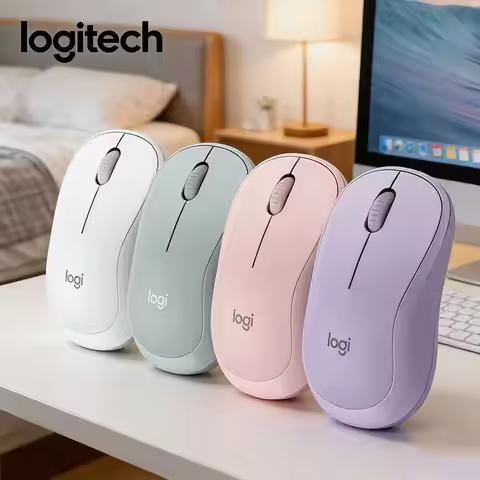 Logitech M221/M170 Silent Bluetooth Mouse, Office Wrist Protection, Silent Wireless, Compatible with