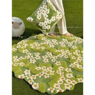Texdream態度 奇境花園 手工羊毛地毯藝術清新沙發抱枕茶幾地墊