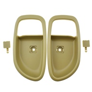 ISANCE Pair Left Right Inner Door Handle Bezel Fit for Hyundai Elantra 2007-2010 82611-2H000 82621-2
