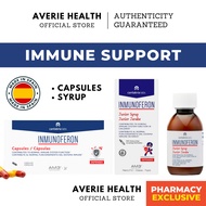 Cantabria Labs Inmunoferon Syrup 150ml / Caps 90s | Inmunoferon Junior Syrup | Bicold Immune For Kid