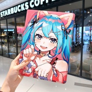 Two-dimensional 2021 ipad9 Protective Case pro2020  mini6 Jacket ipod Mini 4 Shell air5 Suitable for