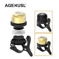 AGEKUSL Bike AirTag Bell Waterproof Hides AirTag Bike Ring Anti-Theft Mount GPS Tracker AirTag Bell For Brompton 3Sixty Pikes Royale Camp Crius Trifold Folding Bicycle