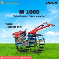 Mesin Traktor Bajak Sawah Quick M1000 + Kubota Rd 85 Di-2S