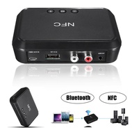 HP Bluetooth 5.0 NFC Audio Receiver Wireless Speaker RCA USB AUX Music Adapter 3.5mm Jack MP3 PC Com