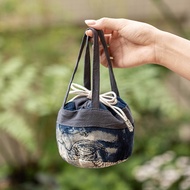 Gaiwan Cloth Bag Tea Set Storage Bag Travel Tea Set Bag Tea Cup Bag Empty Bag Tea Ceremony Accessori