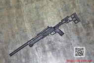 【杰丹田】楓葉精密 MLC-LTR 輕量化戰術狙擊槍 手拉狙擊槍 折疊槍托/快拆汽缸 黑色 沙色 MLC-LTR