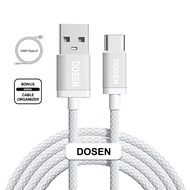 DOSEN Type C USB Cable 5A For Quick Charge & Fast Charging Technology For Huawei/Xiaomi