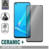 Anti Gores Ceramic Matte SPY Anti Privacy OPPO A3S / A5S / A11 / A12 / A15 / A16 / A17k / A31 / A52 