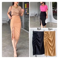 Jasper Pull Up Slit Pencil Skirt 5326