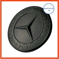【Good】For MERCEDES BENZ CLA A45 GLA A CLASS SPORT BLACK BONNET BADGE - 57MM EMBLEM