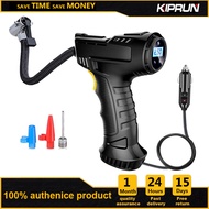 KIPRUN Tire Inflator 120W Wired Portable Air Compressor Pump for Car Tires Wheel Bike Bicycle Ball Moto 12v 150 PSI Mini Electric Powerful Fast Inflate