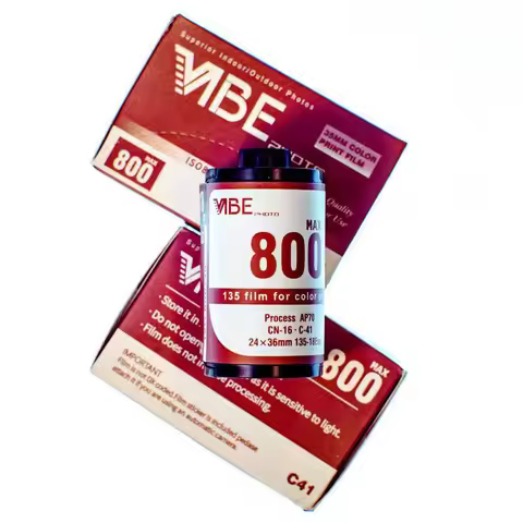 VIBE ISO 800 Max 800 Color Film 135 Negative 35mm Film 18EXP/Roll 1-10Rolls For Kodak VIBE Film Came