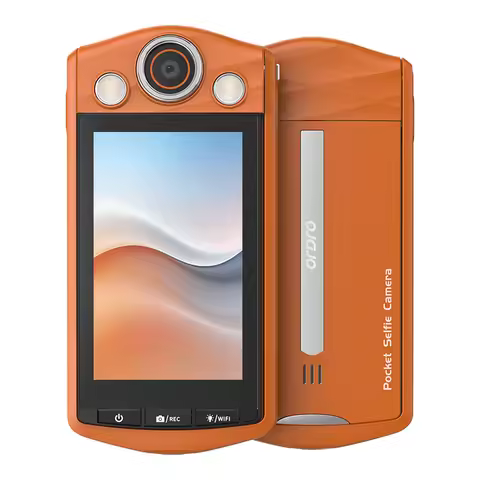 ORDRO VS3 4K Camcorder 64MP Vlogging Camera for YouTube Wi-Fi 6 Selfie Flip Digital Camera 3.5" Touc