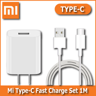 xiaomi สายชาร์จxiaomi + หัวชาร์จ รองรับชาร์จเร็ว XIAOMI 9V/5A Type-C Quick Charge 3.0 มีประกัน