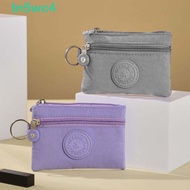 TN5WC4 Double Layer Wallet - Waterproof Zipper Closure, Fashionable Coin Purse with Large Storage Po