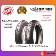 Corva Motor Maxxis Diamond MA-3D Tubeless 70/90-17, 80/90-17 EX5, WAVE,LC135, DASH