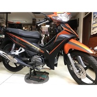 Tem xe honda blade 110 cam đen nhám - Tem rời xe honda blade 110 cam đen nhám