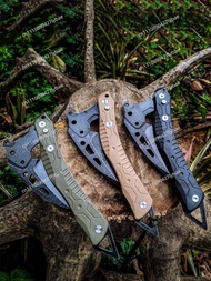 
 Foldable Outdoor Tactical Axe Camping Survival Fire Axe Multi-purpose Logging Axe Self-defense Han