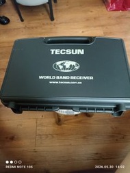 TECSUN 收音機套裝盒連兩件配件