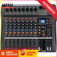 Depusheng DX8 Professional Mixer Soundboard Console 8-Channel Desk System Interface Digital USB MP3 
