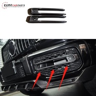 OEDF G Wagon W464 Front Fog Lights Cover Exterior Decoration Car Parts G63 Style Dry Carbon Fiber Bu